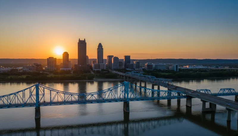 Louisville skyline representing Kentucky business opportunities